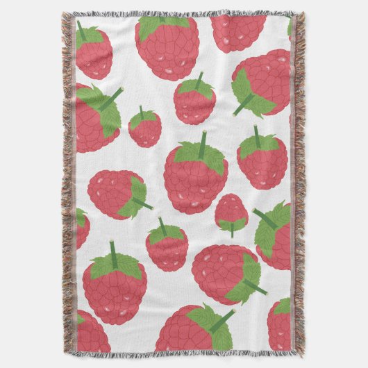 Ontwerpen van frambozenfruit deken (Voorkant Verticaal)