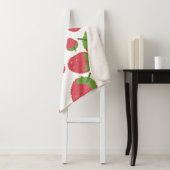 Ontwerpen van frambozenfruit sherpa deken (In situ)