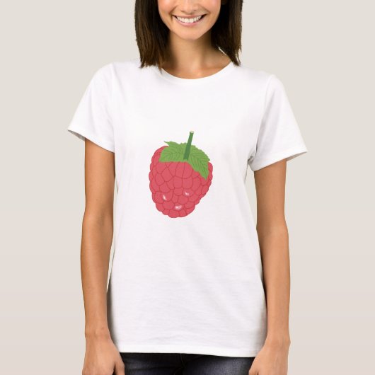 Ontwerpen van frambozenfruit t-shirt (Voorkant)