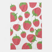 Ontwerpen van frambozenfruit theedoek (Verticaal)