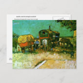 Ontwerpen van zigeuners van Gogh Fine Art Briefkaart (Voorkant / Achterkant)