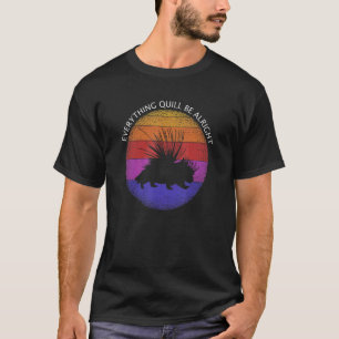Ontwerpen voor egel stekelvarken knuffelaar t-shirt
