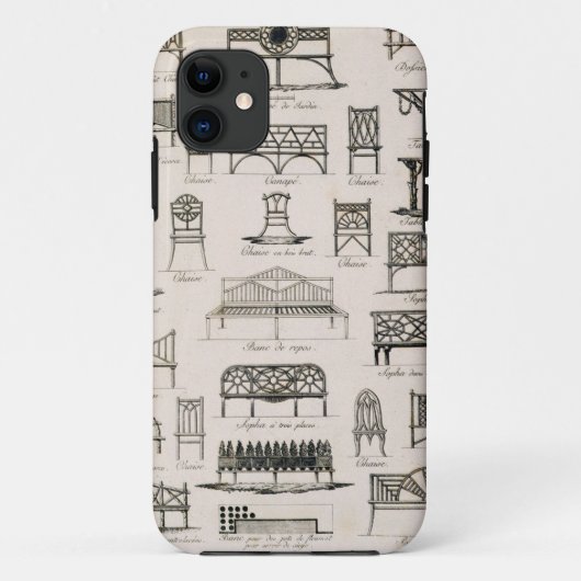 Ontwerpen voor tuinstoelen, uit 'A Compendium of D Case-Mate iPhone Case (Achterkant)