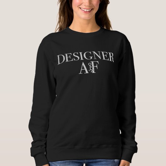 Ontwerper AF Top Kledinglijn Ontwerper als FCK (Voorkant)