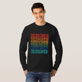 Ontwerper Antieke Web Ontwerpers T-shirt (Voorkant volledig)