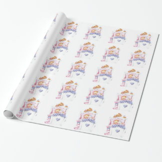 Ontwerper Baby shower Gift Wrap Cadeaupapier