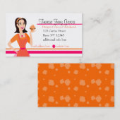 Ontwerper Bakedgoods Visitekaartje (Voorkant / Achterkant)