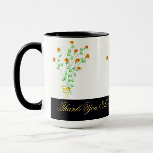 Ontwerper bedankt voor de koffie Mok