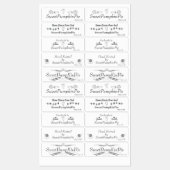 Ontwerper Bedrijfs Stickers/Etiketten Labels (Vel)