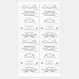 Ontwerper Bedrijfs Stickers/Etiketten Labels