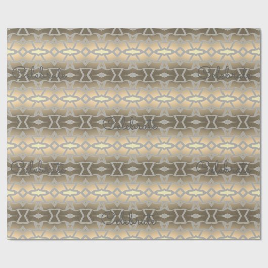 Ontwerper bij elke gelegenheid cadeaupapier (Vlak)