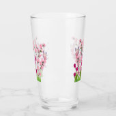 Ontwerper Bloemen & Vlinders Iced Glass Cup Glas (Links)