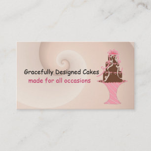 Ontwerper Cakestand Fijne Chocolade Visitekaartje