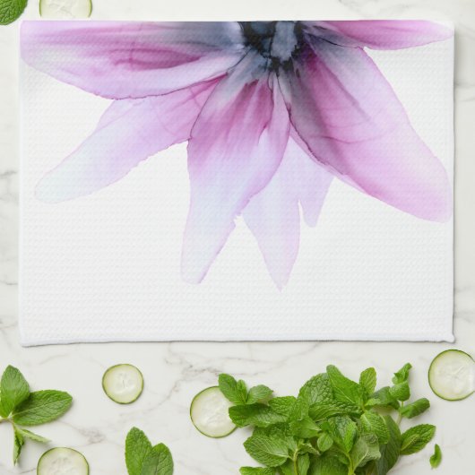 ! ontwerper dahlia—grote bloem- theedoek (Gevouwen)