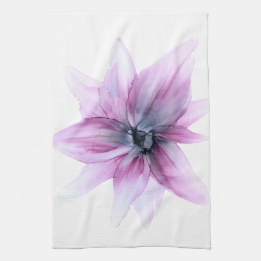 ! ontwerper dahlia—grote bloem- theedoek (Verticaal)