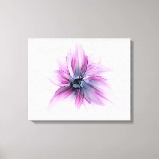 Ontwerper Dahlia—pas— aan Canvas Afdruk (Voorkant)