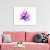 Ontwerper Dahlia—pas— aan Canvas Afdruk (Insitu (Woonkamer))