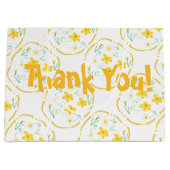 Ontwerper Dank u Gift Bag Large Cadeautasje (Voorkant)