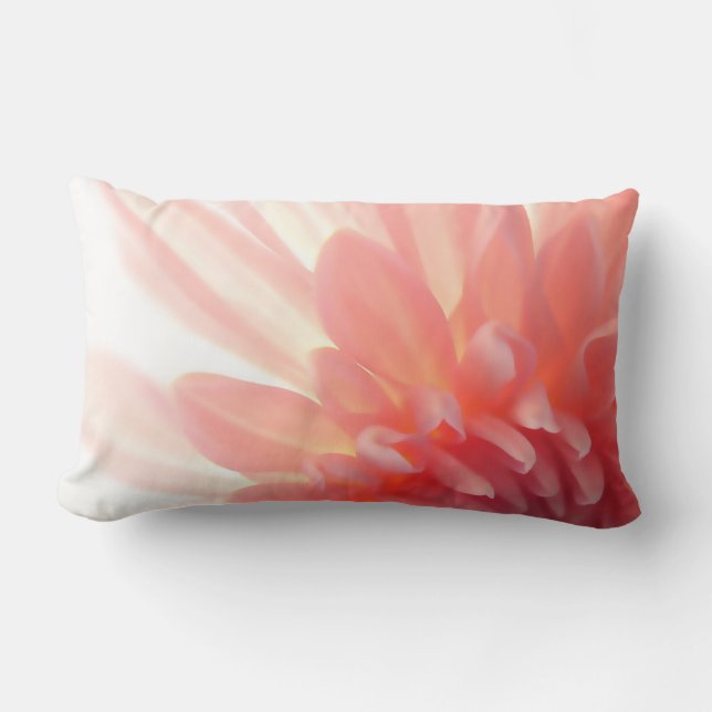 Ontwerper Floral Lumbar Pillow Kussen (Voorkant)
