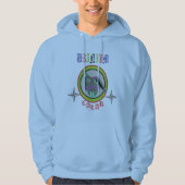 Ontwerper gevoel Konijn Hoodie (Voorkant)
