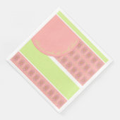 Ontwerper grote papieren dinerservetten servet (Hoek)