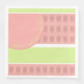 Ontwerper grote papieren dinerservetten servet (Voorkant)