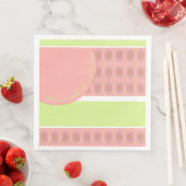 Ontwerper grote papieren dinerservetten servet (Insitu)