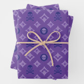 Ontwerper Halloween! Geïnspireerd door Louis. Inpakpapier Vel (In situ)