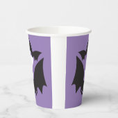 Ontwerper Halloween! Vleermuizen en geesten Papieren Bekers (Links)
