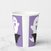 Ontwerper Halloween! Vleermuizen en geesten Papieren Bekers (Rechts)