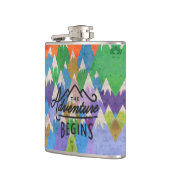 Ontwerper Hip Flask 7 Oz Nutcase - Adventuriers Heupfles (Links)