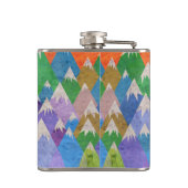 Ontwerper Hip Flask 7 Oz Nutcase - Adventuriers Heupfles (Achterkant)