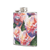 Ontwerper Hip Flask - Roze Rose Heupfles (Links)