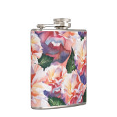 Ontwerper Hip Flask - Roze Rose Heupfles (Rechts)