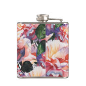 Ontwerper Hip Flask - Roze Rose Heupfles (Achterkant)