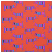 Ontwerper Hond Stoffen - Whimsische Stijlen - Nieu (Swatch)