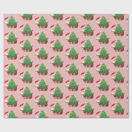 Ontwerper kerstmis cadeaupapier (Vlak)