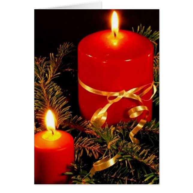 Ontwerper kerstWenskaart Sjabloon (Voorkant)