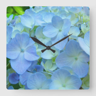 Ontwerper Klokken Mooie Blauwe Hortensia Bloemen