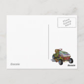 Ontwerper Lawnmower Briefkaart (Achterkant)