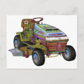 Ontwerper Lawnmower Briefkaart (Voorkant)