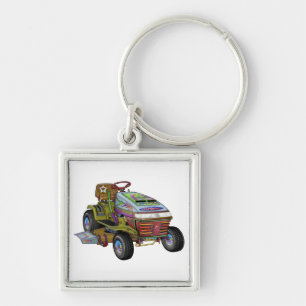 Ontwerper Lawnmower Sleutelhanger