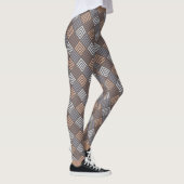 Ontwerper Leggings voor multibeige diamanten (Rechts)