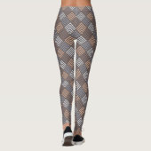 Ontwerper Leggings voor multibeige diamanten (Achterkant)