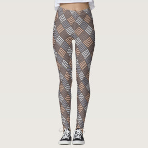 Ontwerper Leggings voor multibeige diamanten