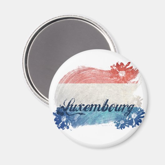 Ontwerper Luxemburg Magneet (Voorkant / Achterkant)