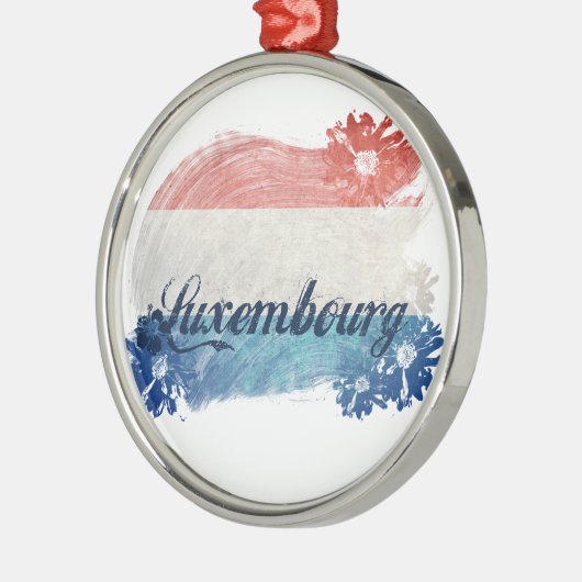 Ontwerper Luxemburg Metalen Ornament (Links)