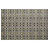 Ontwerper maakt stof per yard luxe goud zwart (Yard (91,4 cm))