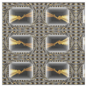 Ontwerper maakt stof per yard luxe goud zwart