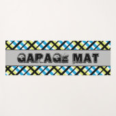 Ontwerper met patroon afdrukken yogamat (Voorkant (horizontaal))